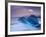 Translucent Blue Iceberg Washed Ashore on Breidamerkursandur Black Sands-Patrick Dieudonne-Framed Photographic Print