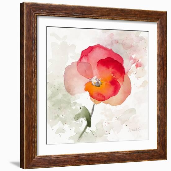 Translucent Poppy I-Lanie Loreth-Framed Art Print