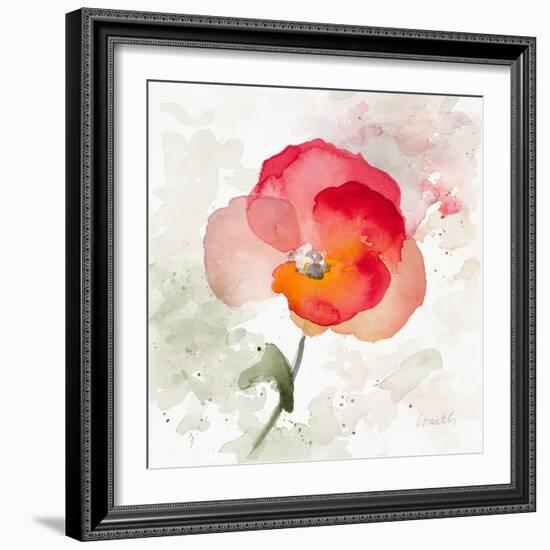 Translucent Poppy I-Lanie Loreth-Framed Art Print