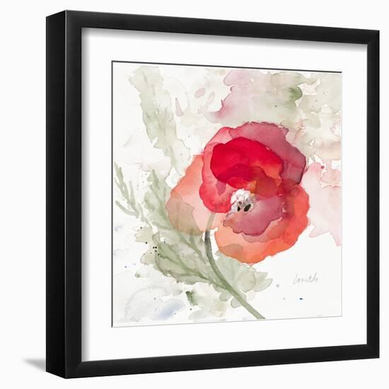 Translucent Poppy II-Lanie Loreth-Framed Art Print