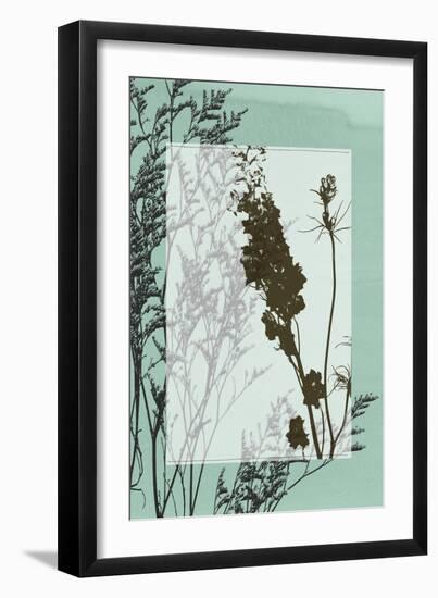 Translucent Wildflowers II-Jennifer Goldberger-Framed Art Print