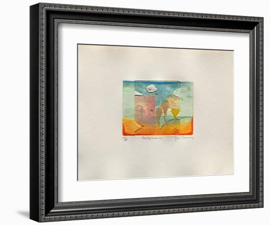 Transparence-René Carcan-Framed Limited Edition