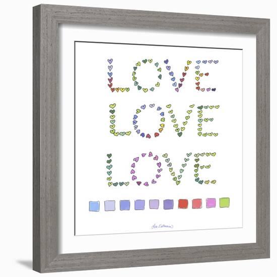 Transparent-Love-Lisa Katharina-Framed Giclee Print