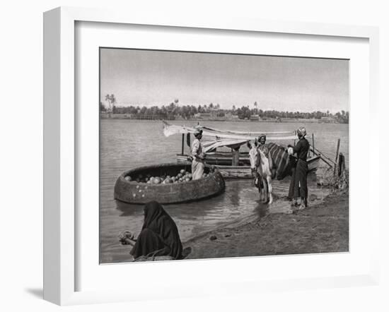 Transport in Iraq, 1925-A Kerim-Framed Giclee Print