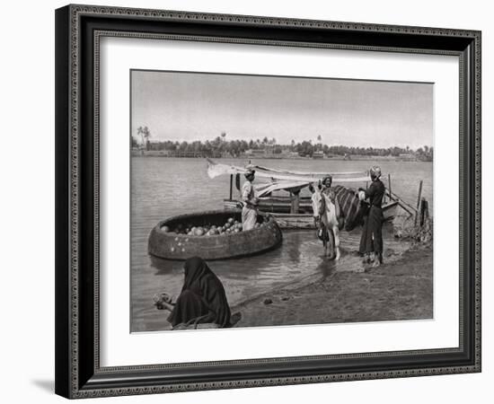 Transport in Iraq, 1925-A Kerim-Framed Giclee Print