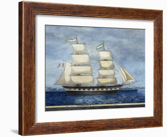 Transport Ship Geronina-null-Framed Giclee Print