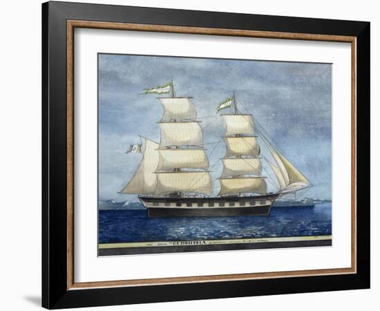 Transport Ship Geronina-null-Framed Giclee Print