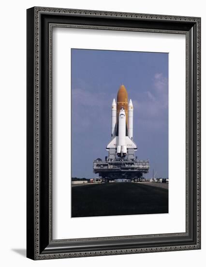 Transporting Space Shuttle Columbia-Bettmann-Framed Photographic Print