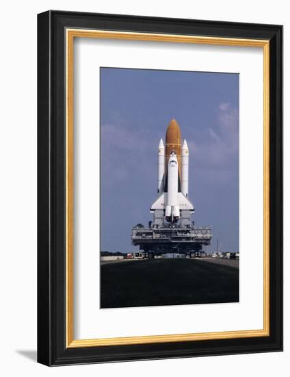 Transporting Space Shuttle Columbia-Bettmann-Framed Photographic Print