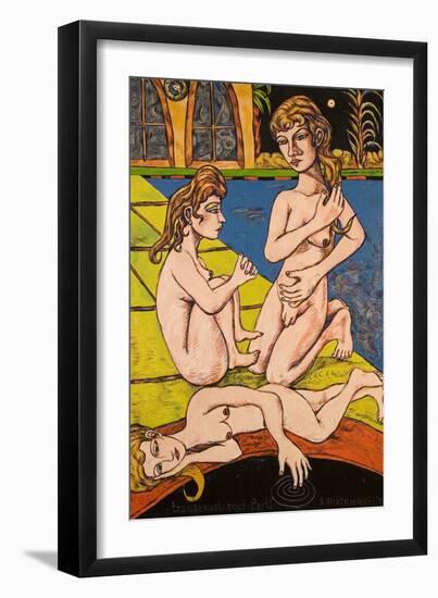 Transsexual Roof Party, 2011-Adrian Wiszniewski-Framed Giclee Print