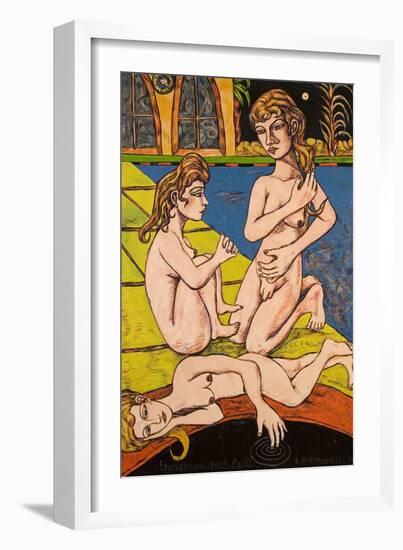 Transsexual Roof Party, 2011-Adrian Wiszniewski-Framed Giclee Print