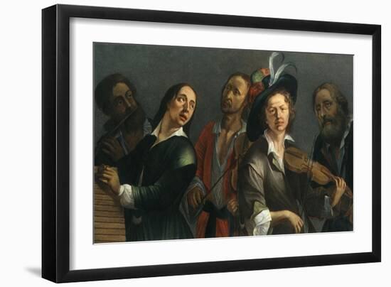 Transverse flute, xylophone, viola and violin-Unknown-Framed Giclee Print