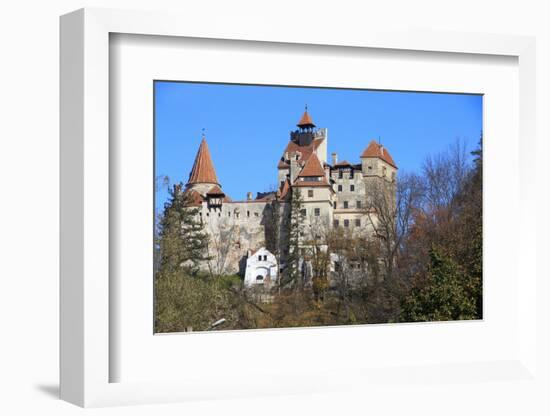 Transylvania, Historic gothic castle in autumn.-Emily Wilson-Framed Photographic Print