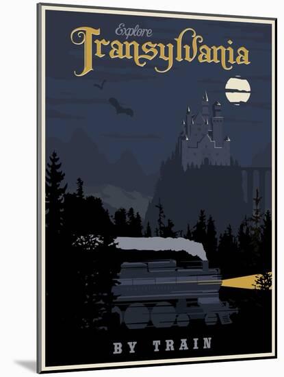 Transylvania Travel-Steve Thomas-Mounted Giclee Print