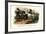 Transylvanian and Hungarian Horses, 1824-Karl Joseph Brodtmann-Framed Giclee Print