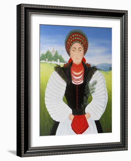 Transylvanian Bride-Magdolna Ban-Framed Giclee Print