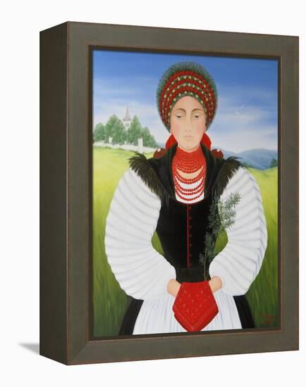 Transylvanian Bride-Magdolna Ban-Framed Premier Image Canvas