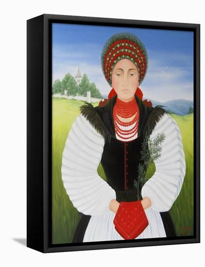 Transylvanian Bride-Magdolna Ban-Framed Premier Image Canvas