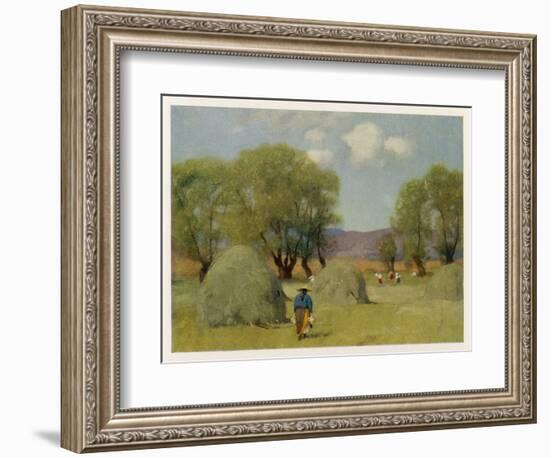 Transylvanian Haytime-Adrian Stokes-Framed Photographic Print