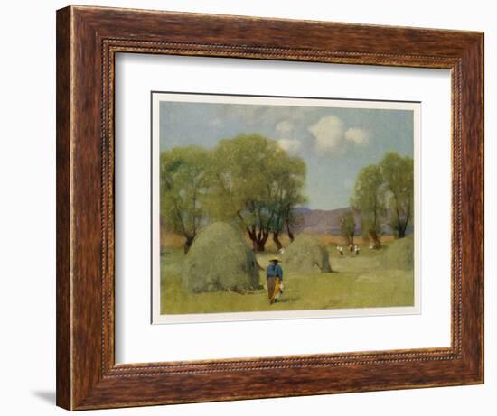 Transylvanian Haytime-Adrian Stokes-Framed Photographic Print