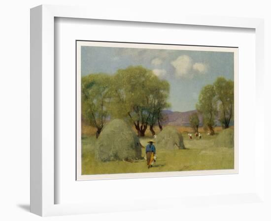 Transylvanian Haytime-Adrian Stokes-Framed Photographic Print