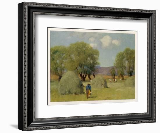 Transylvanian Haytime-Adrian Stokes-Framed Photographic Print