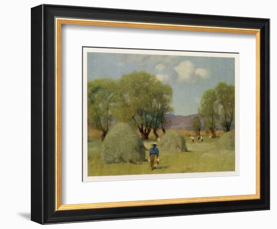 Transylvanian Haytime-Adrian Stokes-Framed Photographic Print