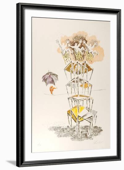 Trapeze-Georges Schreiber-Framed Limited Edition