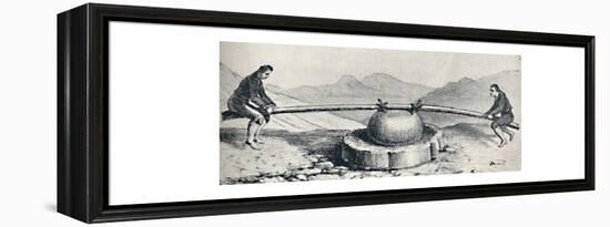 'Trapiche or Mill Used at the Lavaderos or Gold Washings', c1826, (1911)-Unknown-Framed Premier Image Canvas
