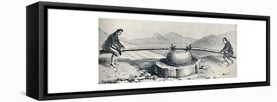 'Trapiche or Mill Used at the Lavaderos or Gold Washings', c1826, (1911)-Unknown-Framed Premier Image Canvas