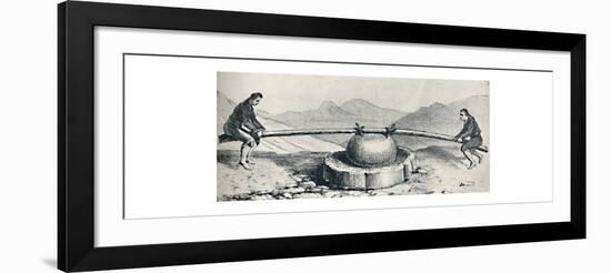 'Trapiche or Mill Used at the Lavaderos or Gold Washings', c1826, (1911)-Unknown-Framed Giclee Print