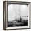 Trapped German Submarine Driven Inshore and Destroyed, World War I, 1914-1918-null-Framed Photographic Print