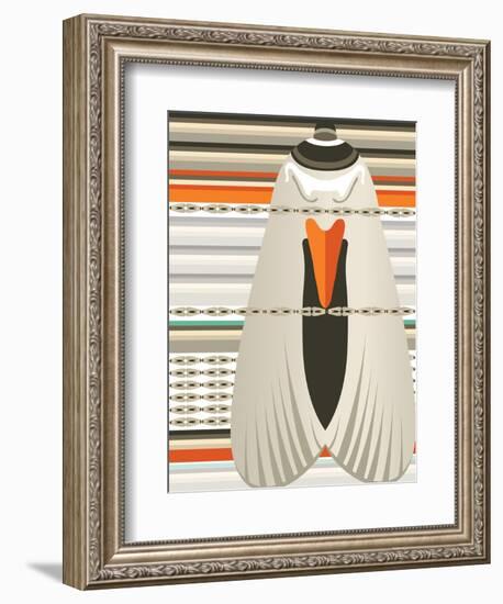 Trapped Tux-Belen Mena-Framed Giclee Print