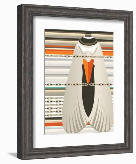 Trapped Tux-Belen Mena-Framed Giclee Print