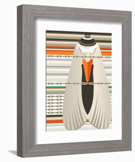 Trapped Tux-Belen Mena-Framed Giclee Print