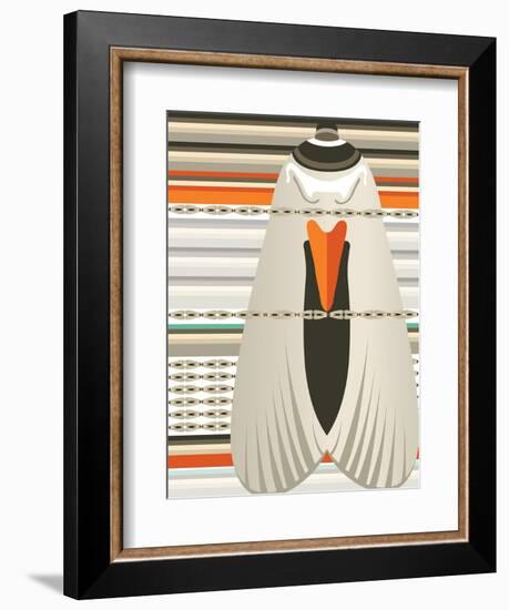 Trapped Tux-Belen Mena-Framed Giclee Print