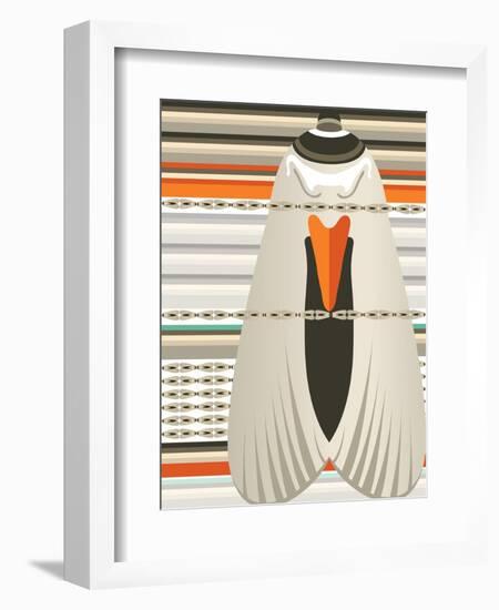 Trapped Tux-Belen Mena-Framed Giclee Print