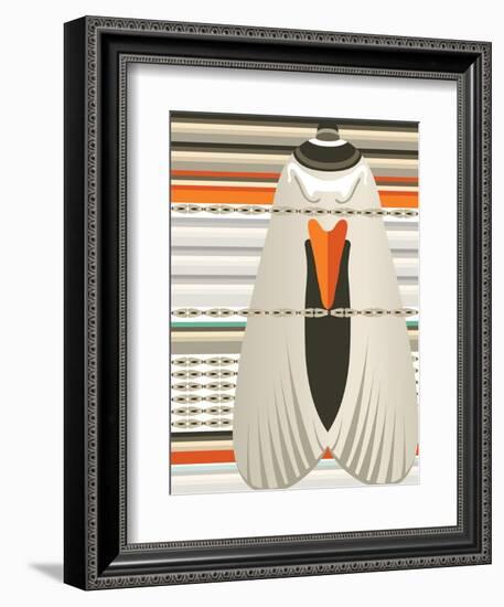 Trapped Tux-Belen Mena-Framed Giclee Print