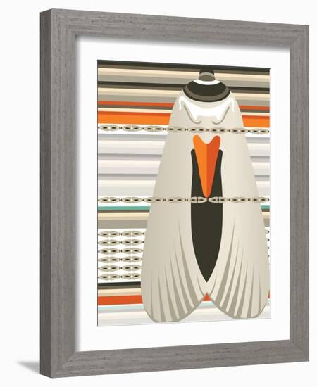 Trapped Tux-Belen Mena-Framed Giclee Print