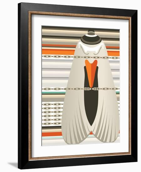 Trapped Tux-Belen Mena-Framed Giclee Print