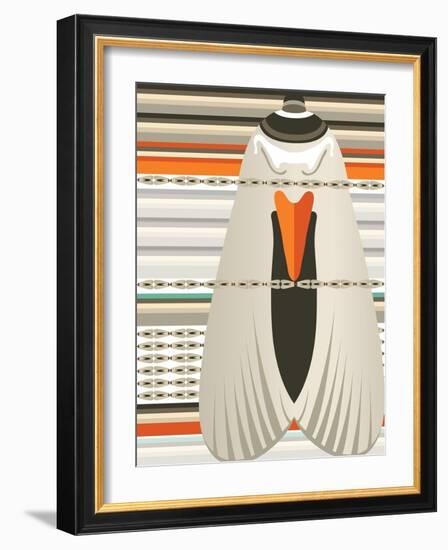 Trapped Tux-Belen Mena-Framed Giclee Print