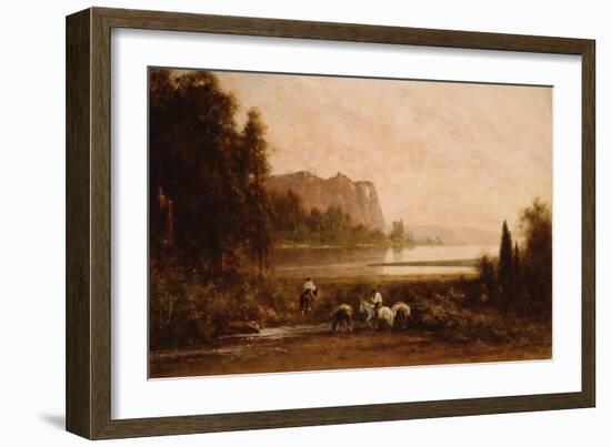 Trappers in Yosemite Mountains, 1899-Thomas Hill-Framed Giclee Print