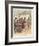 Trappers Trading with Native Americans, New France-Louis Charles Bombled-Framed Giclee Print