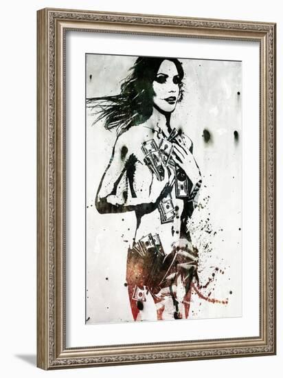 Trash I-Alex Cherry-Framed Art Print