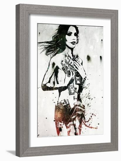 Trash I-Alex Cherry-Framed Art Print