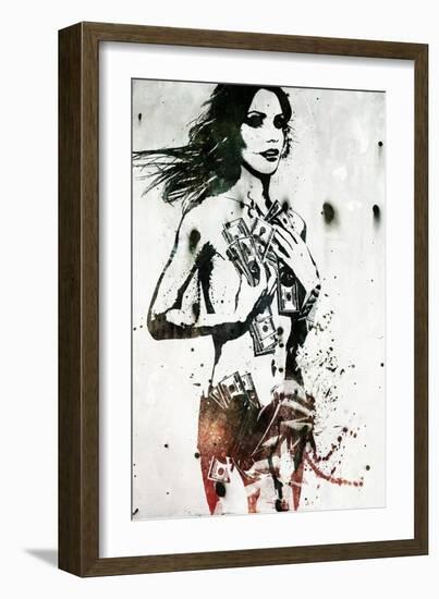 Trash I-Alex Cherry-Framed Art Print