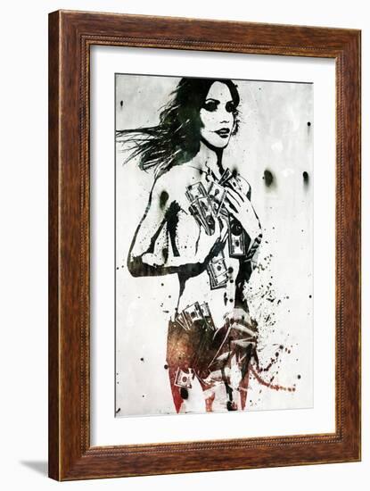 Trash I-Alex Cherry-Framed Art Print