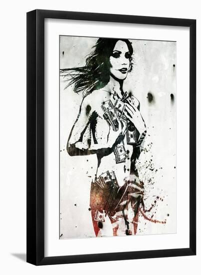 Trash I-Alex Cherry-Framed Art Print