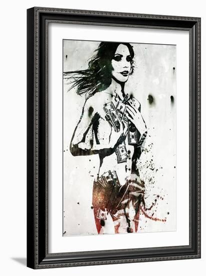 Trash I-Alex Cherry-Framed Art Print