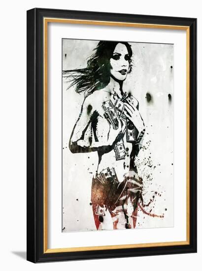 Trash I-Alex Cherry-Framed Art Print